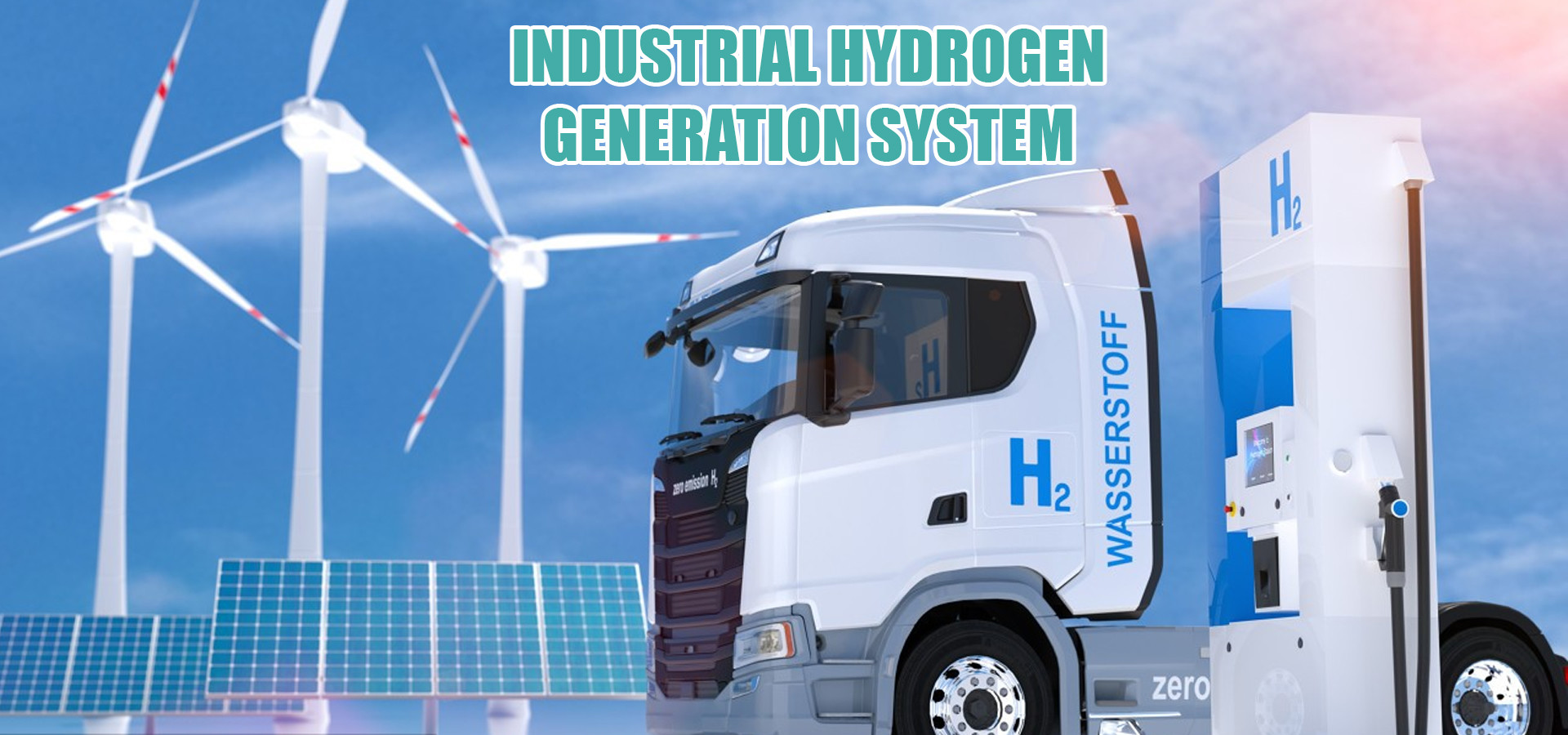 calidad Sistema de generación industrial de hidrógeno fábrica